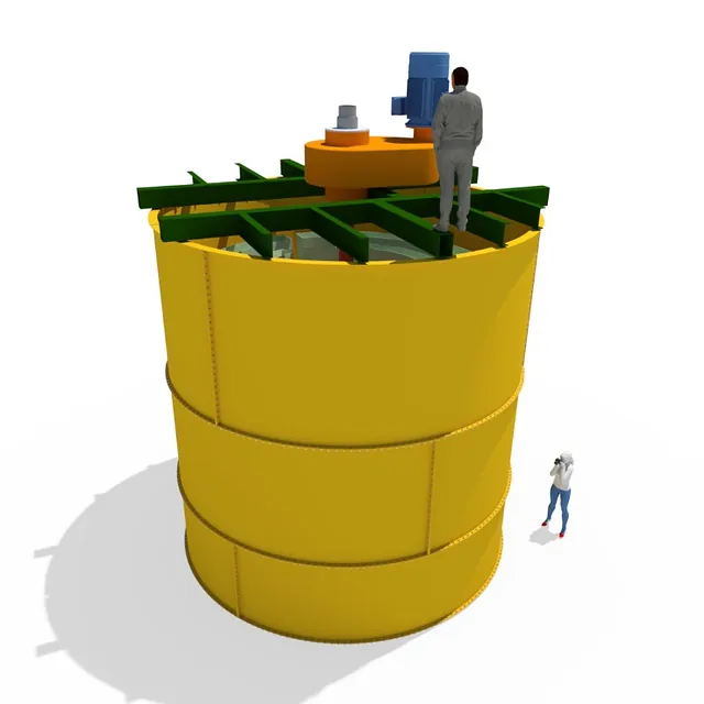 Big flotation machine